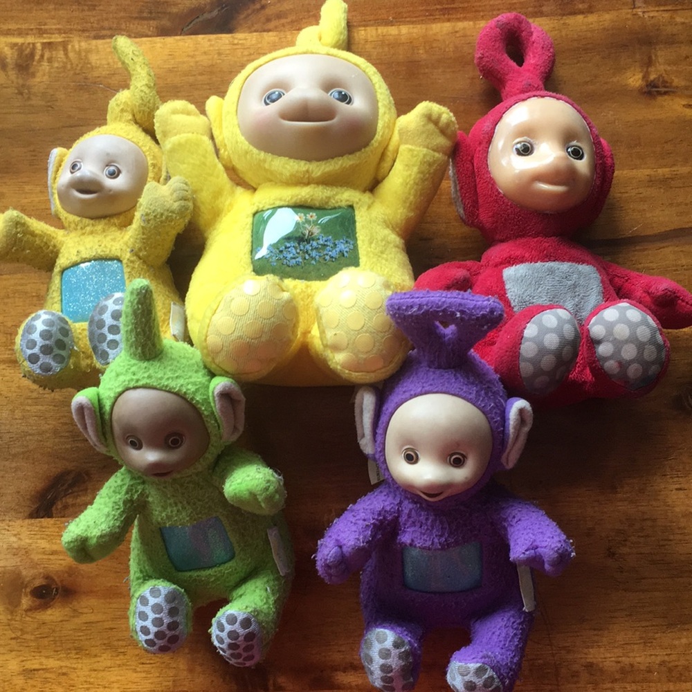 vintage Teletubbies characters